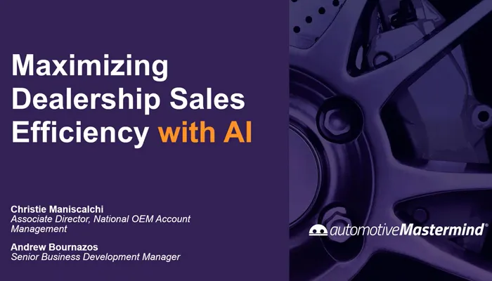 automotive mastermind webinar