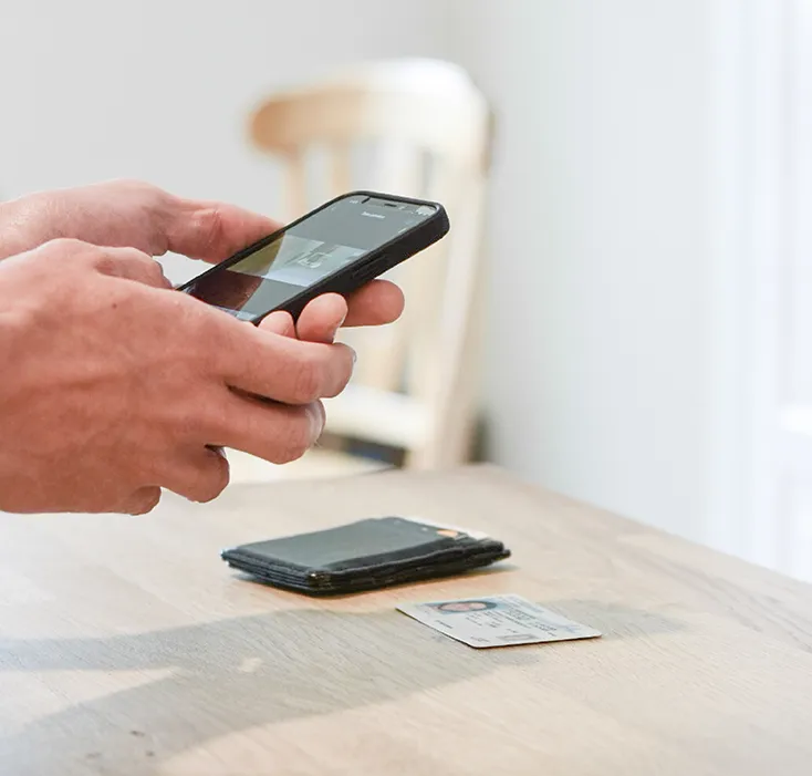 Phone scanning ID